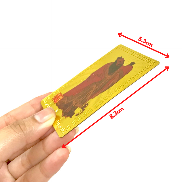 Thẻ Kim Bài Trương Đạo Lăng 